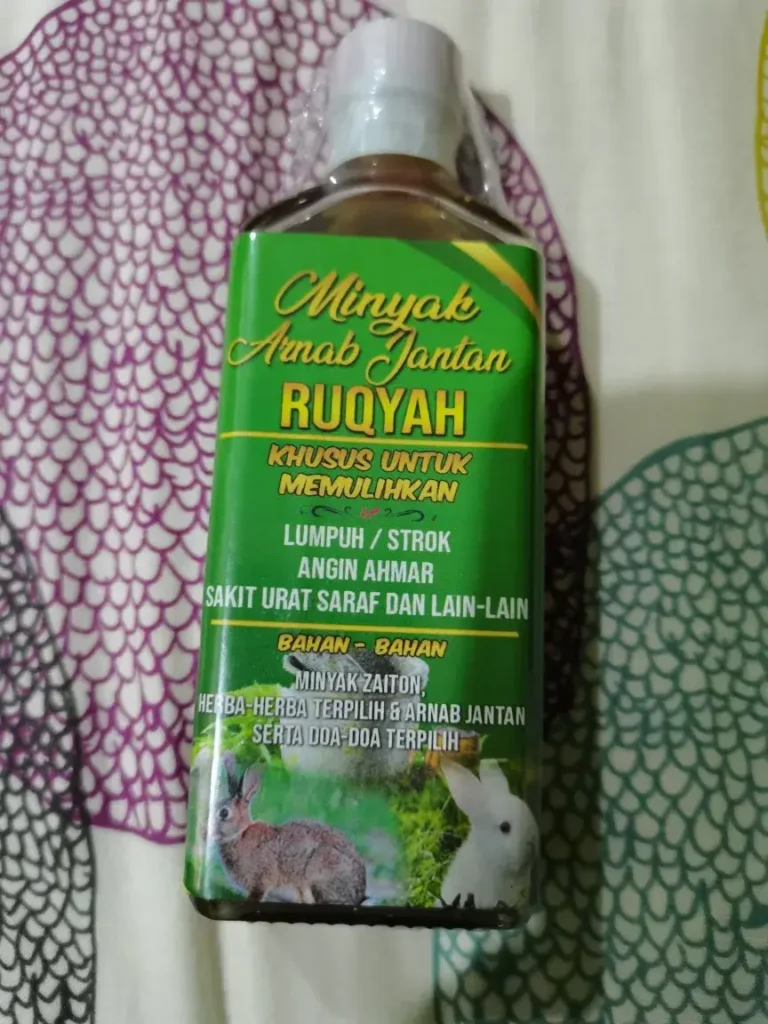 minyak arnab jantan

